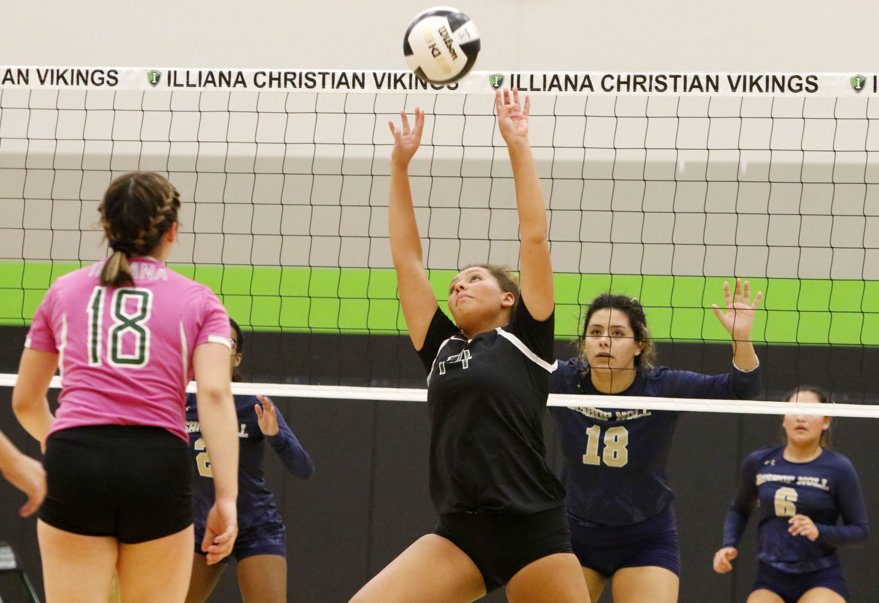Bishop Noll at Illiana Christian volleyball